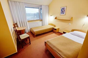 Фото номера Двухместный номер с 1 кроватью Отель Hotel Kozioł г. Kolno 7